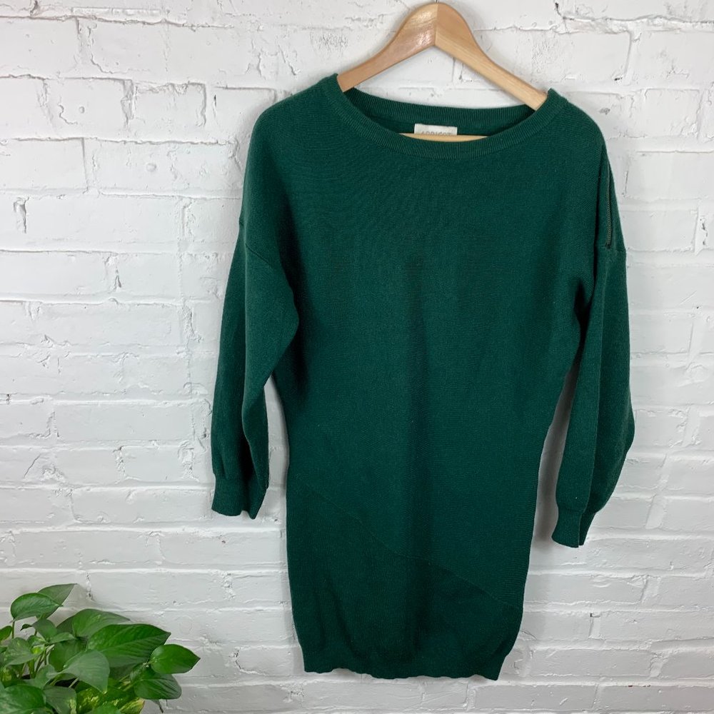 2 for $20 Long Sleeve Midi Dress/ Tunic Green Size Medium